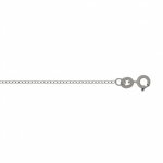 10 Pack of Rhodium Plated Sterling Silver Rolo Fancy Chains (ROLO10-RH-PACK)