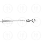 Silver Basic Chain Curb 01 (GD30) 1mm