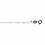 Black Rhodium Plated Sterling Silver Rolo Fancy Chain (ROLO10-B)