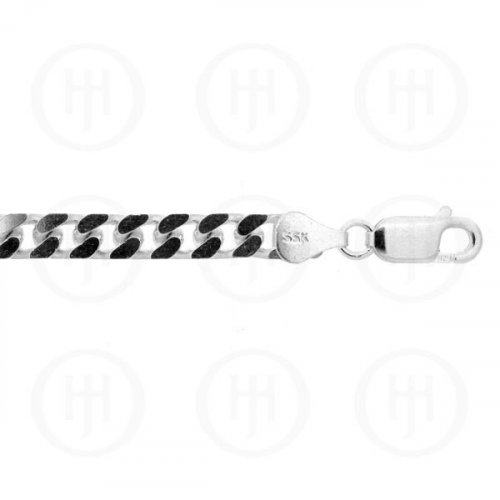 Silver Basic Chain Curb 09 Square (GDSQ180) 5.5mm