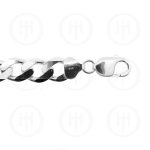 Silver Basic Chain Figaro 10 (FIG300) 11mm