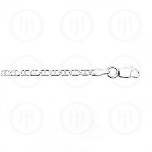 Silver Basic Chain Flat Marina 01 (FM25) 2mm