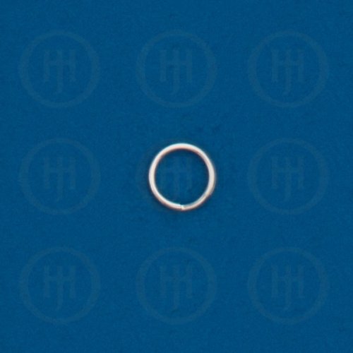 Sterling Silver Rhodium Plated Finding Split Ring (SR-7-RH)
