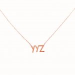 Sterling Silver YYZ Necklace (N-1248)