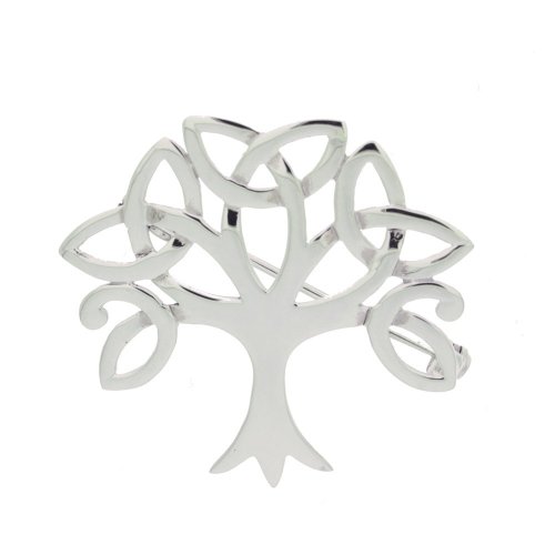 Sterling Silver Tree of Life Brooch Pin (PIN-100)