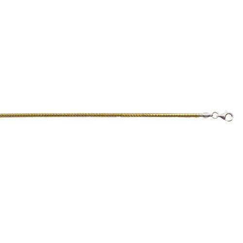 Silver Fancy Chain Assorted Gold Colour Chain (SCD-190GW) 2mm
