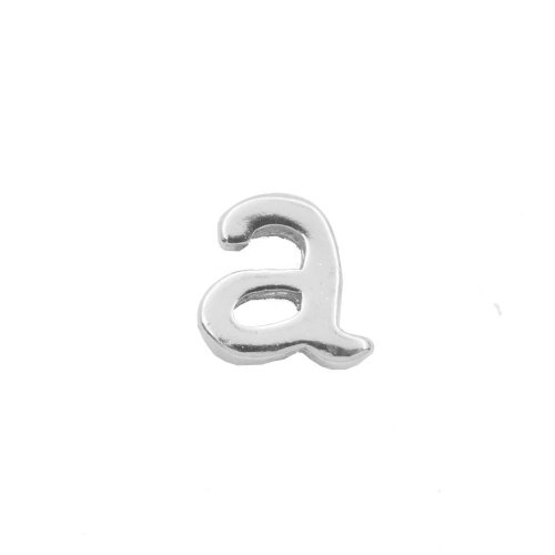 Sterling Silver Alphabet Pendants (P-1410)