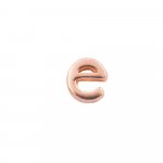 Rose Gold Plated Alphabet Pendants (P-1410-R)