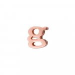 Rose Gold Plated Alphabet Pendants (P-1410-R)