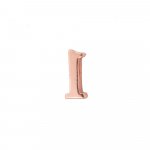 Rose Gold Plated Alphabet Pendants (P-1410-R)