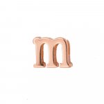 Rose Gold Plated Alphabet Pendants (P-1410-R)