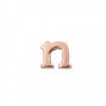 Rose Gold Plated Alphabet Pendants (P-1410-R)