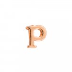 Rose Gold Plated Alphabet Pendants (P-1410-R)