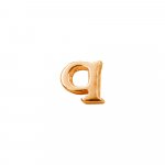 Rose Gold Plated Alphabet Pendants (P-1410-R)