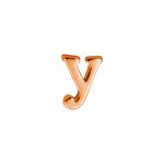 Rose Gold Plated Alphabet Pendants (P-1410-R)