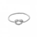 CZ Knotted Ring (R-1423)