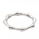 Sterling Silver Bamboo Gucci Inspired Ring (R-1361)
