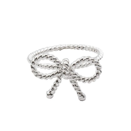 Sterling Silver Bow Ring (R-1166)