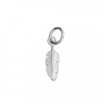 Sterling Silver Feather Pendant (P-1407)