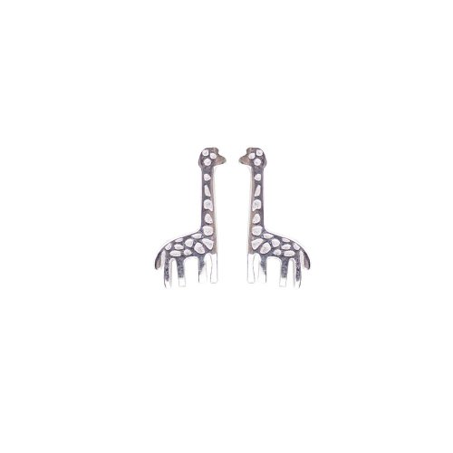 Sterling Silver Plain Giraffe Studs (ST-1285)