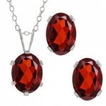 Fancy Wedding Pendant Set (PS-1053-W)