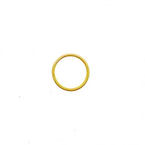 10K White Gold Sleeper Earrings 12mm (GSLP-12-W)