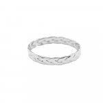 Sterling Silver Braided Ring (R-1492)