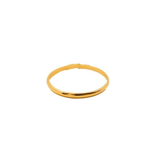 Plain 10K Gold Minimalist Band Ring (GR-10-1078)