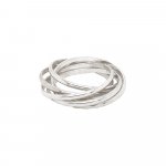 Silver Plain Rolo 6 Ring (R-1277)