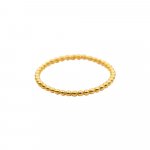 Plain 10K Gold Bubble Ring (GR-10-1074)