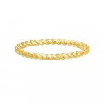 10K  Plain Gold Rope Ring (GR-10-1092)