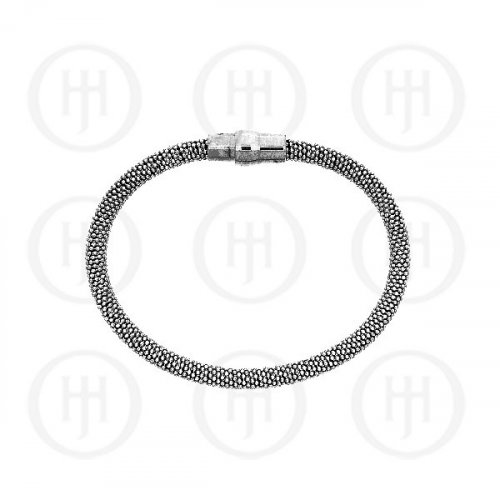 Sterling Silver Magnetic Bracelet 5mm (MB-1005)