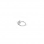 Sterling Silver Faux Septum Rope Ring (NRS-1001)