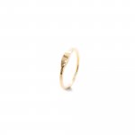 10K Yellow Gold Mini Oval Signet Ring (GR-10-1093)