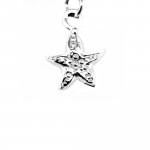 Sterling Silver Starfish Anklet (ANK-1076)