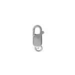 10k White Gold Finding Lobster Clasp (LC-10-W-3)