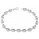 Sterling Silver Plain Hollow Puffed Gucci 7.8mm Chain (PGUCCI-200)