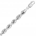 Silver Basic Chain Rope Hollow