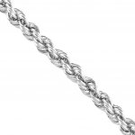 Silver Basic Chain Rope Hollow 8MM (HROPE-150)