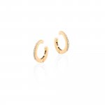 14k Yellow Gold Diamond Ear Cuff (GE-14-1006)
