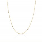 10K Yellow Gold Satellite Chain 1.7mm (SAT-024-10)