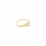 10K Yellow Gold Heart Signet Ring (GR-10-1098)