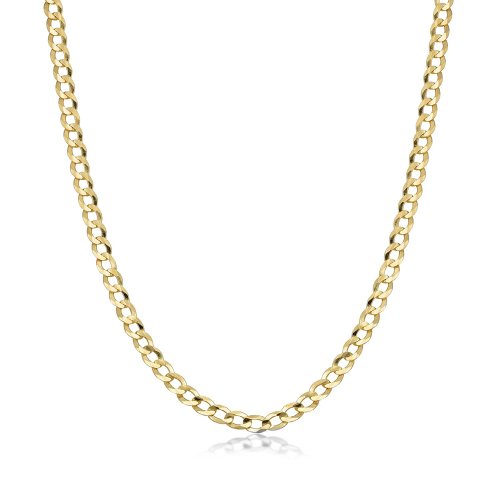 10K Yellow Gold Curb Chain 3.1mm (GD-065-10)