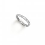 Sterling Silver Curb Stacking Ring  (R-1589)
