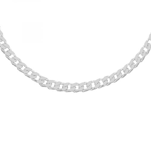 Silver Basic Chain Curb 08 Square (GDSQ150) 4.4mm