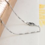 Silver Basic Chain Figaro 01 (FIG50) 1.8mm
