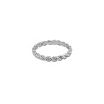 Sterling Silver Chunky Rope Ring (R-1598)