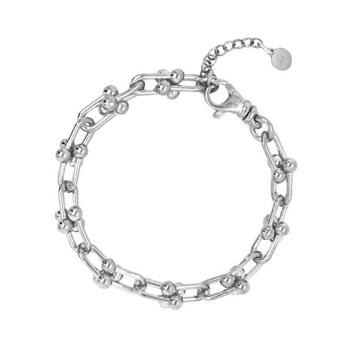 Sterling Silver Tiffany Hardwear Link Bracelet (BR-1398)