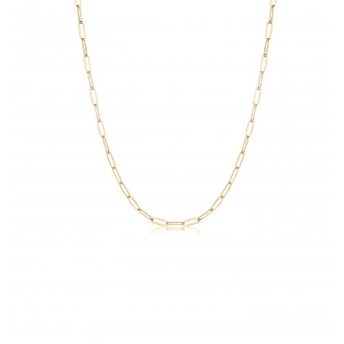 10K Yellow Gold Paperclip Chain 1.7mm (PPC-053-10)
