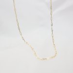 10K Yellow Gold Paperclip Chain 2.6mm (PPC-075-10)